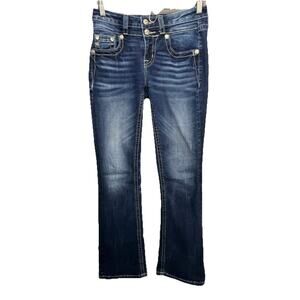 Miss Me Low Rise Tailored Boot Size 25 Women's Jeans